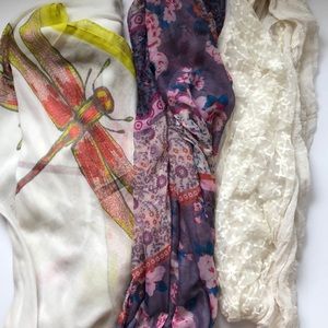 Forever 21 and American Eagle Scarves